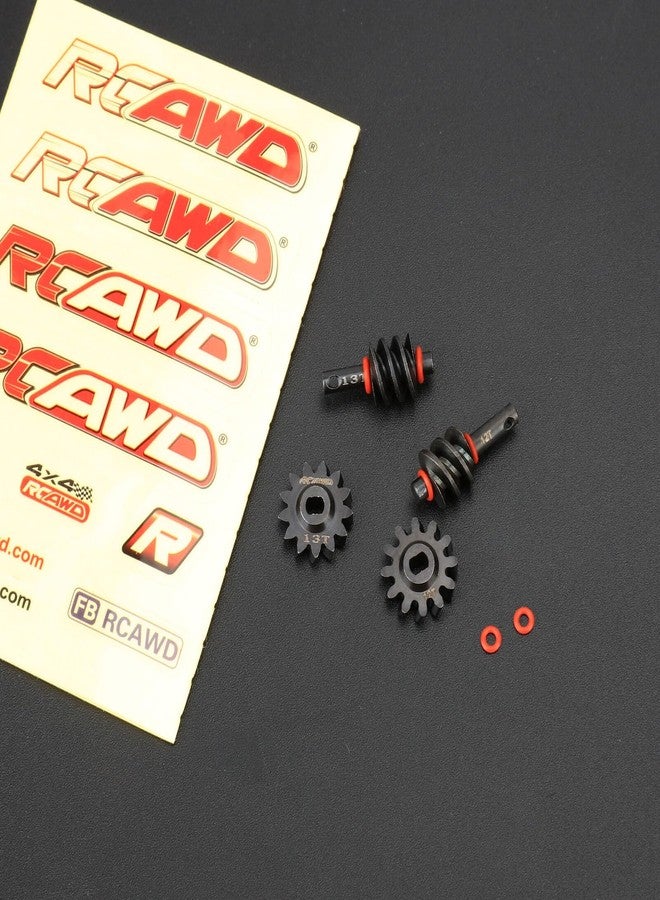 RCAWD 12t 13t SCX24 Differential Gears Overdrive Worm for Axial 1/24 SCX24 AX24 Diff Gear Series Upgrades Part - Image 5